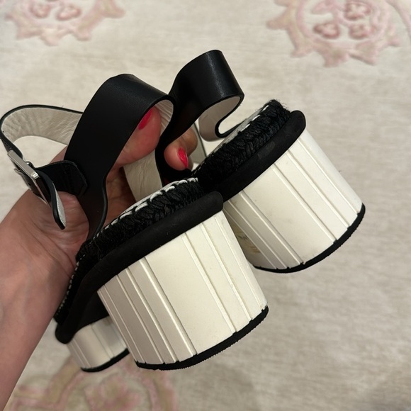 NWOT KANNA CIBELE SANDAL IN BLACK 8 ( 38) - Picture 15 of 17